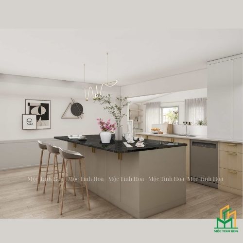 Ảnh mẫu tủ bếp nhựa cánh Laminate TBNL04 - Tủ bếp chữ I, hiện đại Ảnh mẫu tủ bếp nhựa cánh Laminate TBNL04 - Tủ bếp chữ I, hiện đại