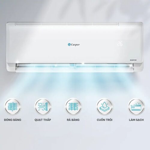 Máy lạnh Casper Inverter 1.5 Hp TC-12IS36 3 anh may lanh casper inverter 15 hp tc12is36