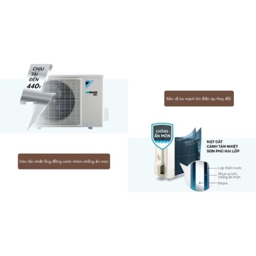 Máy lạnh Daikin Inverter 2 Hp FTKB50YVMV 3 anh may lanh daikin inverter 2 hp ftkb50yvmv