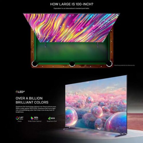 Tivi Google QLED 4K 100 Inch Coocaa 100A5D 2 anh tivi google qled 4k 100 inch coocaa 100a5d