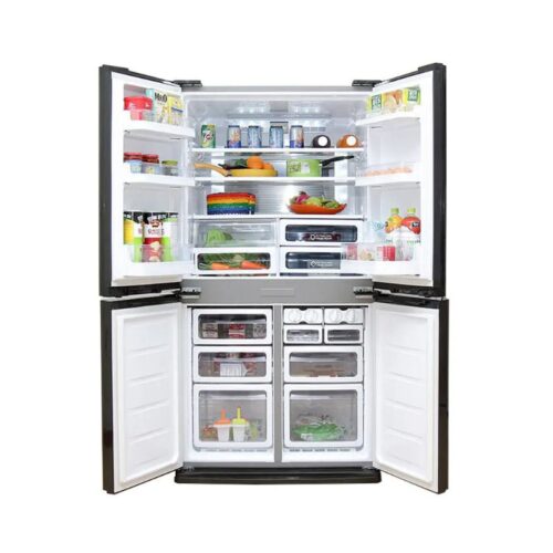 Tủ Lạnh 2 cánh side by side Inverter 678 Lít Sharp SJ-FX688VG-BK 3 anh tu lanh 2 canh side by side inverter 678 lit sharp sj fx688vg bk
