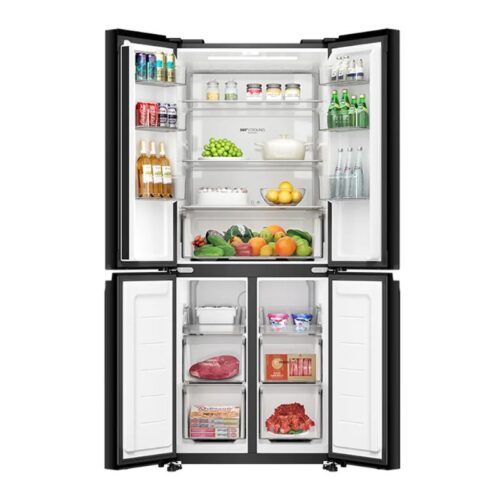 Tủ Lạnh 4 cánh Multi doors Inverter 410 Lít Aqua AQR-M466XA(CBC) 3 anh tu lanh 4 canh multi doors inverter 410 lit aqua aqr m466xacbc