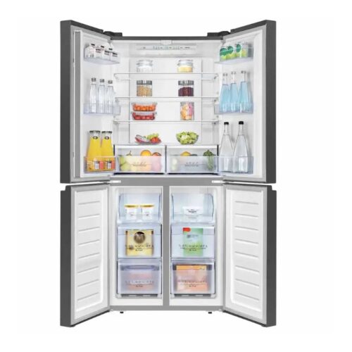 Tủ Lạnh 4 cánh Multi Doors Inverter 454 Lít Hisense HM51WF 3 anh tu lanh 4 canh multi doors inverter 454 lit hisense hm51wf