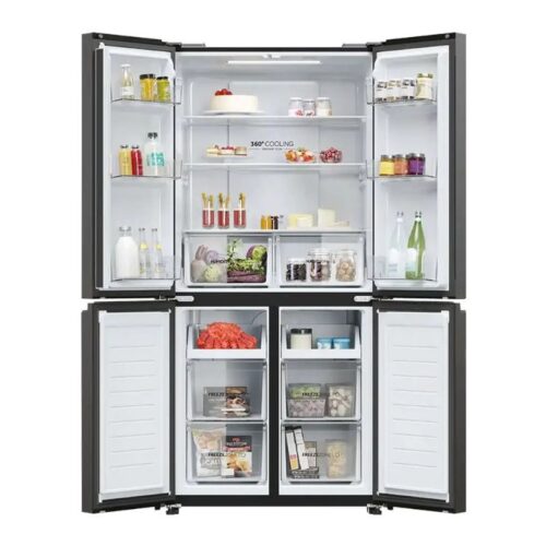 Tủ Lạnh 4 cánh Multi Doors Inverter 469 Lít Aqua AQR-M536XA(GB) 3 anh tu lanh 4 canh multi doors inverter 469 lit aqua aqr m536xagb