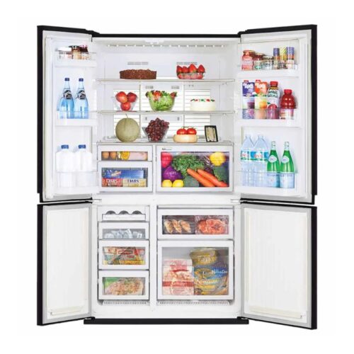 Tủ Lạnh 4 cánh Multi doors Inverter 580 lít Mitsubishi MR-L72EN-GBK-V 3 anh tu lanh 4 canh multi doors inverter 580 lit mitsubishi mr l72en gbk v
