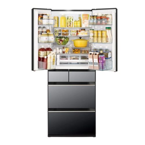 Tủ Lạnh 6 cánh Multi doors Inverter 617 Lít Hitachi R-HW620RV XK 3 anh tu lanh 6 canh multi doors inverter 617 lit hitachi r hw620rv xk
