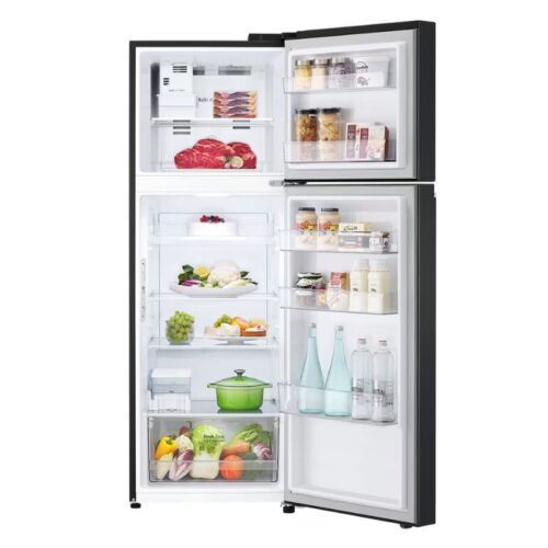 Tủ lạnh LG Inverter 335 lít LTB33BLMA 3 anh tu lanh lg inverter 335 lit ltb33blma
