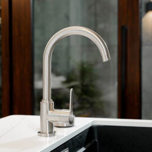 Vòi rửa bát Wasserwerk WK 5 Stainless steel look 700505 3 anh voi rua bat wasserwerk wk 5 stainless steel look 700505