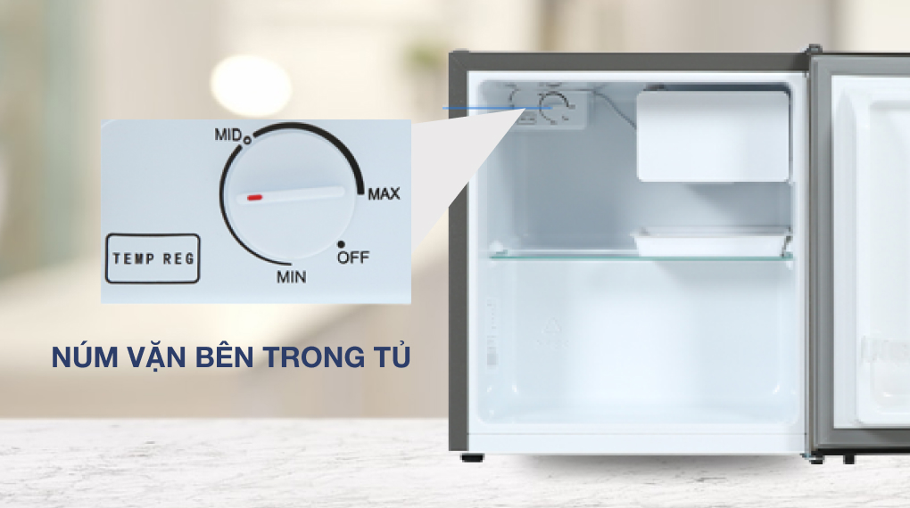 Tủ lạnh Electrolux 45 lít EUM0500AD-VN - Bảng điều khiển Tủ lạnh Electrolux 45 lít EUM0500AD-VN - Bảng điều khiển