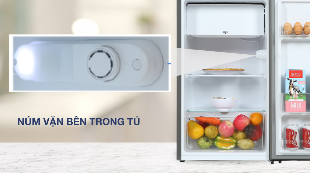 Tủ lạnh Electrolux 94 Lít EUM0930AD-VN - Bảng điều khiển Tủ lạnh Electrolux 94 Lít EUM0930AD-VN - Bảng điều khiển