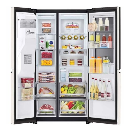 Tủ Lạnh 2 cánh side by side Inverter 635 Lít LG GR-X257BG 4 hinh anh tu lanh 2 canh side by side inverter 635 lit lg gr x257bg