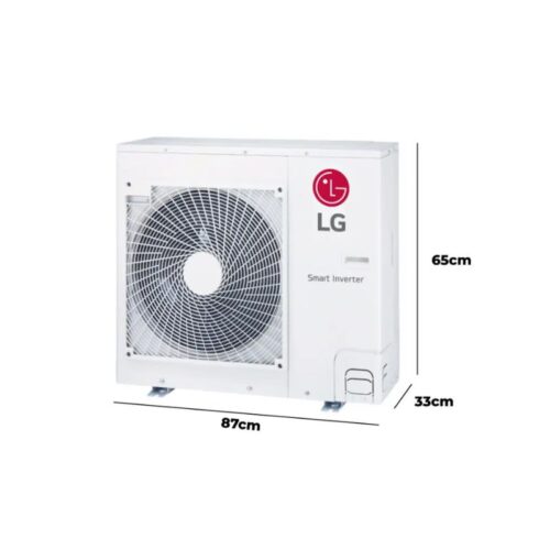 Máy lạnh âm trần LG Inverter 3 HP ZTNQ30GNLE0 (1 Pha) 5 kich thuoc may lanh am tran lg inverter 3 hp ztnq30gnle0 1 pha