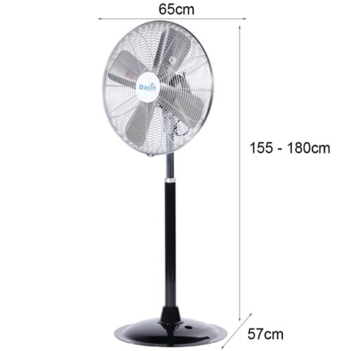 Quạt đứng Dasin KSM-2460 5 kich thuoc quat dung dasin ksm2460