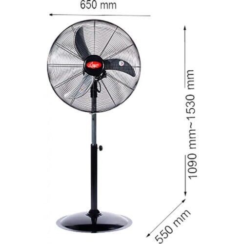 Quạt đứng Limpio DSI-2460 5 kich thuoc quat dung limpio dsi2460