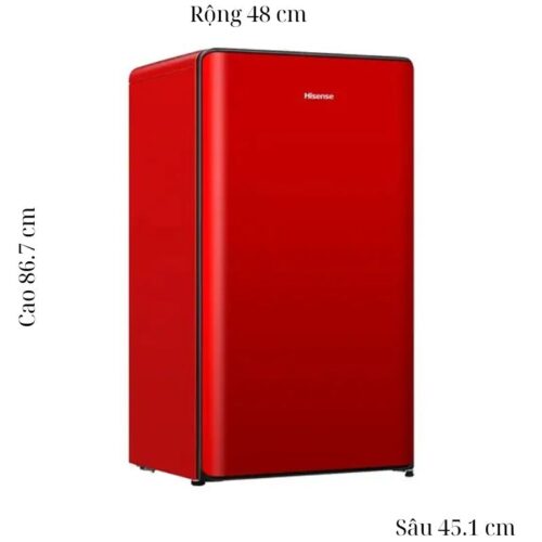 Tủ Lạnh 1 cánh mini 82 Lít Hisense HR08DR 4 kich thuoc tu lanh 1 canh mini 82 lit hisense hr08dr