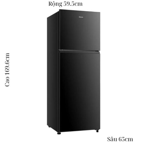 Tủ Lạnh 2 cánh Inverter 326 Lít Hisense HT35WB 4 kich thuoc tu lanh 2 canh inverter 326 lit hisense ht35wb 1
