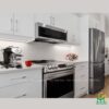 Mẫu tủ bếp Inox cánh Acrylic CA02 - Tủ bếp chữ I, hiện đại 1 Mẫu tủ bếp Inox cánh Acrylic CA02 - Tủ bếp chữ I, hiện đại