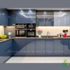 Mẫu tủ bếp Inox cánh Acrylic CA13 - Tủ bếp chữ L, hiện đại 2 Mẫu tủ bếp Inox cánh Acrylic CA13 - Tủ bếp chữ L, hiện đại