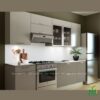 Mẫu tủ bếp Inox cánh kính cường lực CKCL06 - Tủ bếp chữ I, hiện đại 1 Mẫu tủ bếp Inox cánh kính cường lực CKCL06 - Tủ bếp chữ I, hiện đại