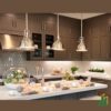 Mẫu tủ bếp Inox cánh kính cường lực CKCL08 - Tủ bếp chữ L, hiện đại 1 Mẫu tủ bếp Inox cánh kính cường lực CKCL08 - Tủ bếp chữ L, hiện đại