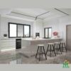 Mẫu tủ bếp nhựa cánh Laminate TBNL01 - Tủ bếp chữ I, hiện đại 1 Mẫu tủ bếp nhựa cánh Laminate TBNL01 - Tủ bếp chữ I, hiện đại