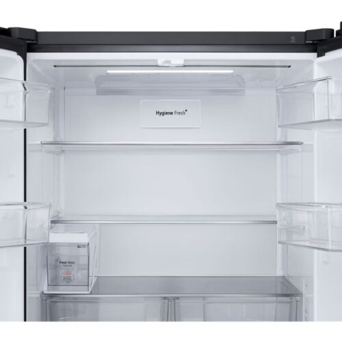 Tủ lạnh LG French Door màu đen lì 571L LFD58BLMA 4 ngan tren tu lanh lg french door mau den li 571l lfd58blma