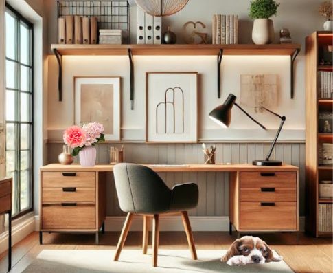 Thiết Kế Phòng Làm Việc 4 phong lam viec dep