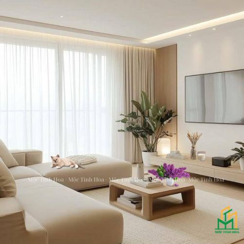 Thiết Kế Phòng Khách 8 Phòng khách nhà phố hiện đại