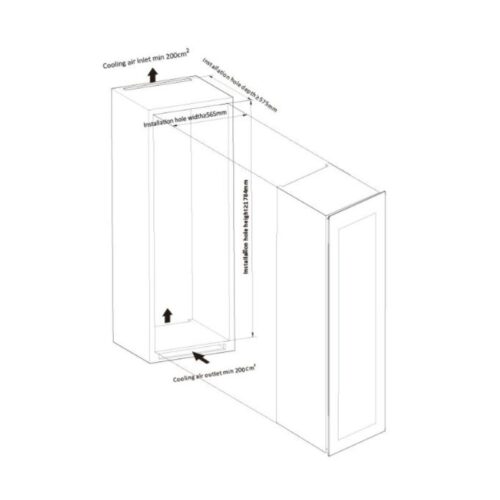 Tủ bảo quản rượu âm tủ Malloca MWC-95BI 4 thiet ke tu bao quan ruou tu bao quan ruou am tu malloca mwc 95bi