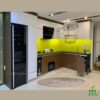 Tủ bếp gỗ An Cường AC16 - Tủ bếp chữ L, hiện đại 2 Tủ bếp gỗ An Cường AC016 - Tủ bếp chữ L, hiện đại
