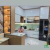 Tủ bếp gỗ An Cường AC20 - Tủ bếp chữ L, hiện đại 1 Tủ bếp gỗ An Cường AC20 - Tủ bếp chữ L, hiện đại