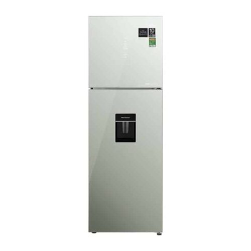 Tủ lạnh 2 cánh ngăn đá trên Inverter 347 lít Aqua AQR-T390FA(WGM)