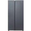 Tủ lạnh 2 cánh Side By Side Inverter 646 lít Aqua AQR-S682XA(SLB) 1 tu lanh aqua aqr s682xaslb