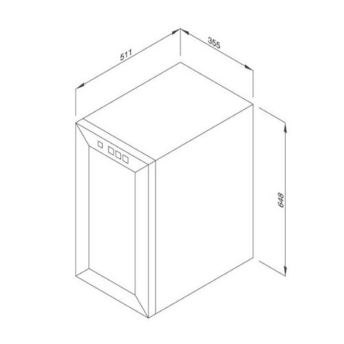 Tủ Rượu Malloca MWC-48B 3 tu ruou malloca mwc 48b 2
