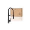 Vòi rửa bát Wasserwerk WK 3 Black with spiral spring 700556 màu đen 2 voi rua bat wasserwerk wk 3 black with spiral spring 700556 mau den