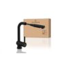 Vòi rửa bát Wasserwerk WK 4 Black 700416 màu đen có dây rút 2 voi rua bat wasserwerk wk 4 black 700416 mau den co day rut