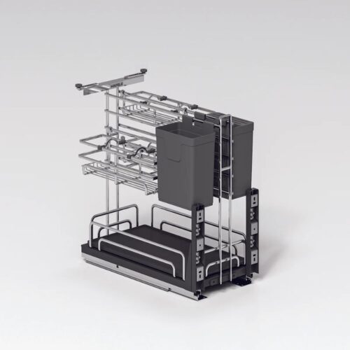 Giá dao thớt Inox 304 Hafele Omero 547.11.005 400mm 3 anh gia dao thot inox 304 hafele omero 547 11 005 400mm