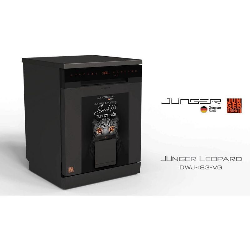 Máy rửa bát Junger LEOPARD-DWJ-183-VG Máy rửa bát Junger LEOPARD-DWJ-183-VG
