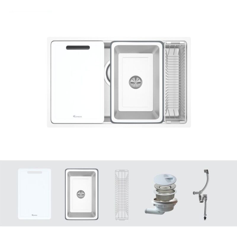 Phụ kiện chậu rửa bát Konox TARI 7648SM Phụ kiện chậu rửa bát Konox TARI 7648SM
