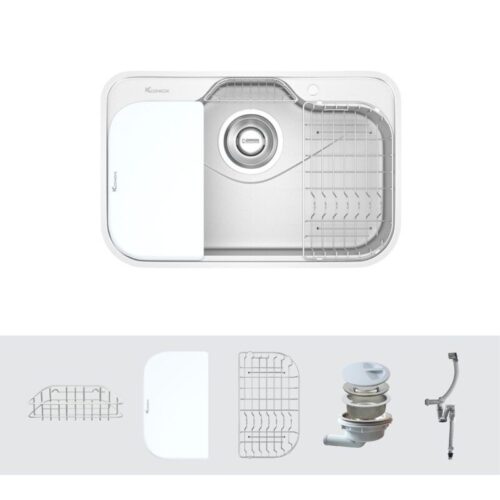 Chậu rửa bát Konox TARI 7851SM 5 Phụ kiện chậu rửa bát Konox TARI 7851SM