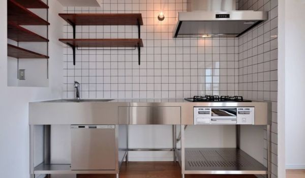 Tủ bếp rời - Top 10 mẫu được yêu thích, thịnh hành nhất 2025 12 Mẫu tủ bếp inox linh hoạt có thể di chuyển tới bất kì vị trí nào