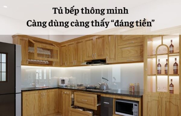 Tủ bếp thông minh