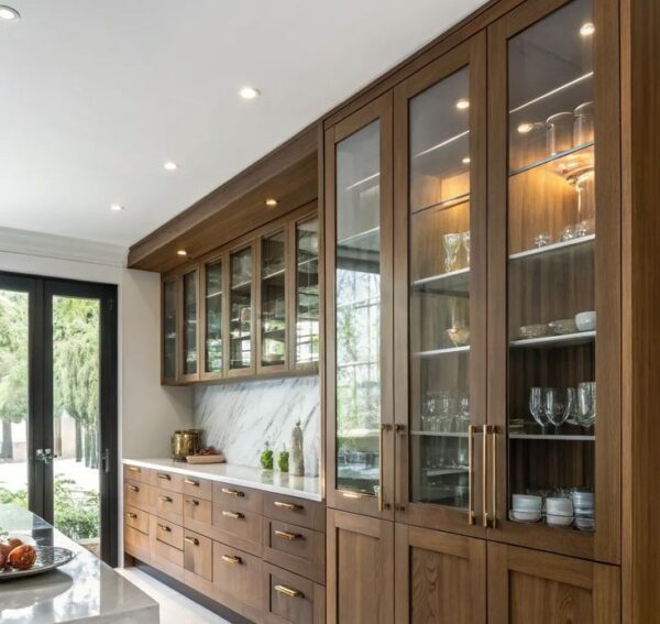 Tủ bếp chữ i là gì? Các loại tủ bếp chữ i 9 Tủ bếp chữ i bằng gỗ tự nhiên