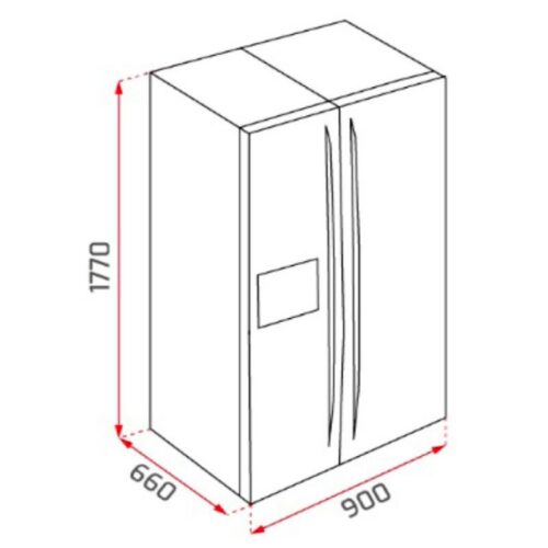Tủ lạnh 2 cửa độc lập Teka RLF 73920 DSS 113430044 3 kich thuoc tu lanh 2 cua doc lap teka rlf 73920 dss 113430044