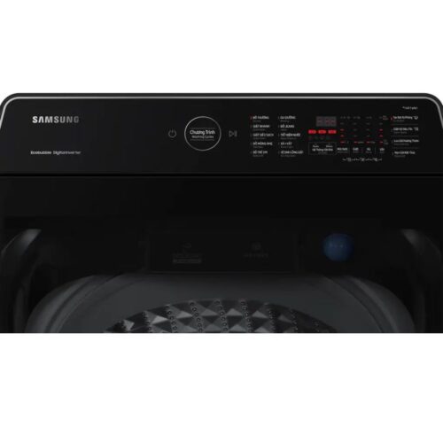 Máy Giặt Samsung Inverter 12 kg WA12CG5745BVSV cửa trên 4 bang dieu khien may giat samsung inverter 12 kg wa12cg5745bvsv cua tren