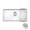 Chậu rửa bát inox 1 hố Konox TARI 870SM 1 chau rua bat inox 1 ho konox tari 870sm