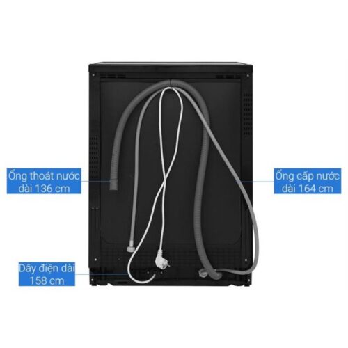 Máy rửa chén Toshiba OriginClean™ DW-15F8(B)-VN 3 day may rua chen toshiba originclean dw 15f8b vn