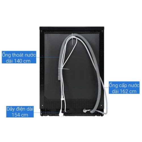 Máy rửa chén Toshiba OriginClean™ DW-15F9(B)-VN 3 day may rua chen toshiba originclean dw 15f9b vn