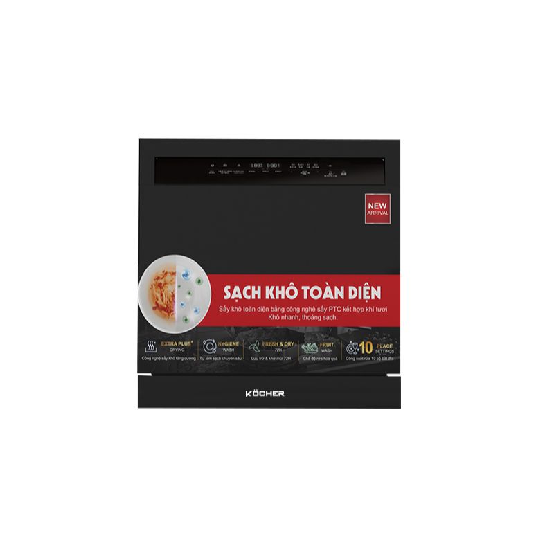 Máy rửa bát Kocher X10PRO Máy rửa bát Kocher X10PRO