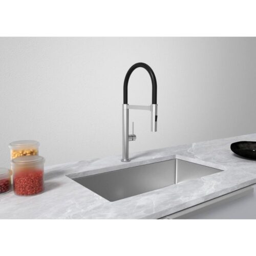 Vòi rửa bát Hafele HT24-SH1F527-BR 570.85.051 có dây rút 2 Anh voi rua bat hafele ht24 sh1f527 br 570 85 051 co day rut
